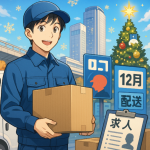 名駅5丁目で始める軽貨物：12月の配送ドライバーと配送 求人のリアル