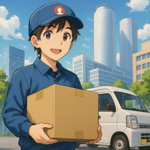 名駅5丁目で軽貨物に挑戦：配送ドライバーの2月スタート歓迎