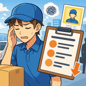 軽貨物の配送ドライバーが退職したい時の3つの選択肢と「退職代行」注意点