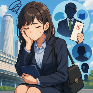 名古屋駅で仕事つらい人へ 退職代行で退職したい悩みに寄り添う