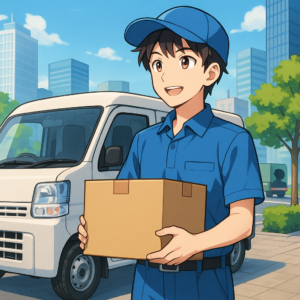 名駅5丁目の軽貨物・配送ドライバー｜配送 求人の働き方