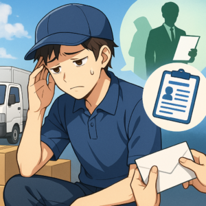 軽貨物・配送ドライバーの退職したいサイン3つと退職代行