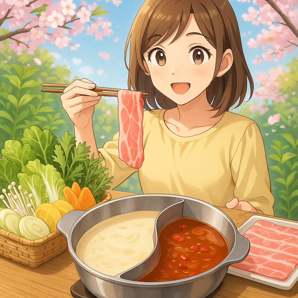 すかいらーく『しゃぶ葉』二色鍋と野菜バー、春の楽しみ方