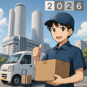 名古屋駅の軽貨物・配送ドライバー求人【2026年4月】