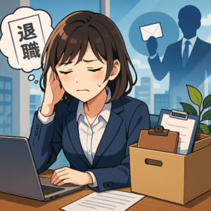 名駅5丁目で仕事つらい時の退職代行—株式会社レフォルムの支え