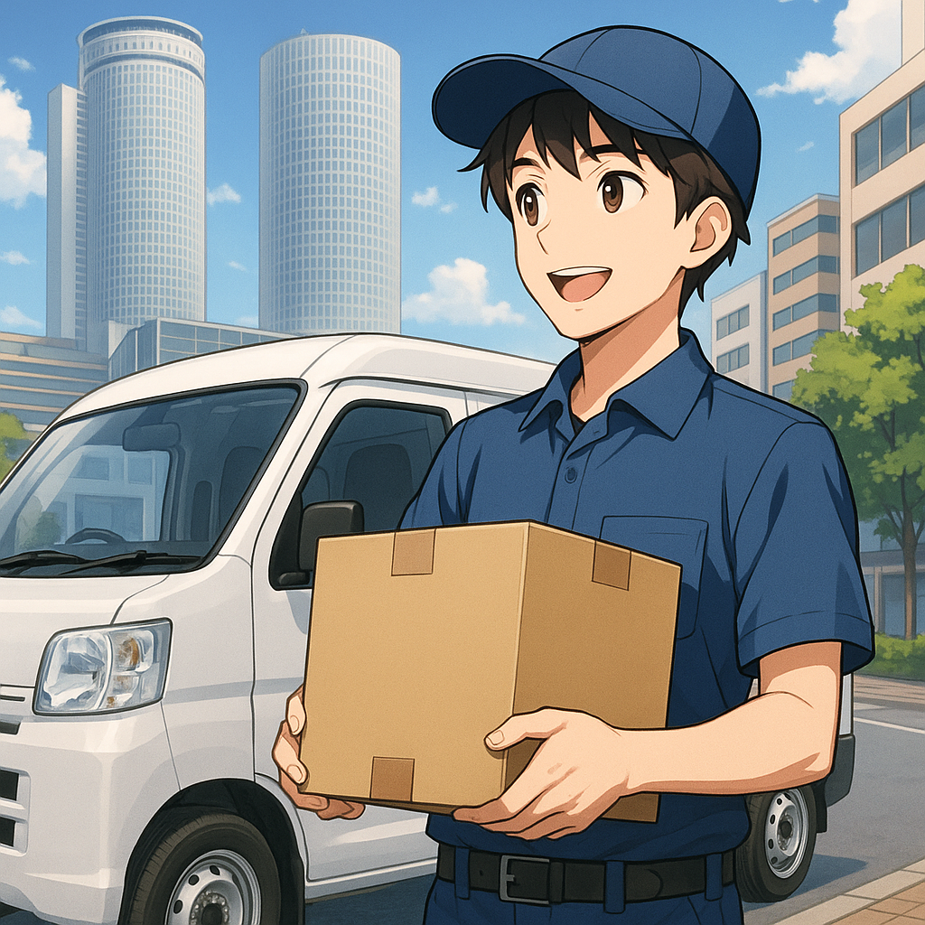 名駅5丁目の軽貨物・配送ドライバー求人でキャリアの一歩