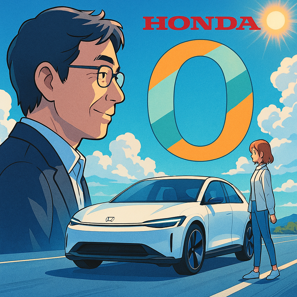 三部敏宏が描くHonda 0シリーズ、2026年始動へ