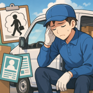 軽貨物配送ドライバーが退職したい3サインと求人の見直し